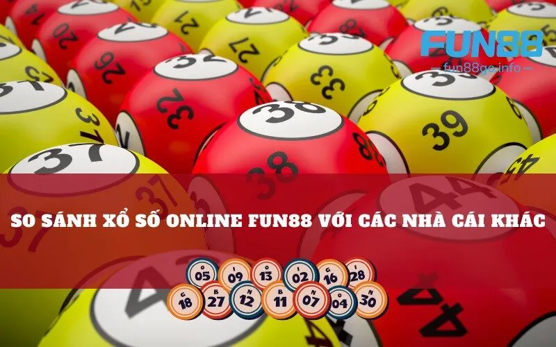 So sánh xổ số online Fun88 với các nhà cái khác